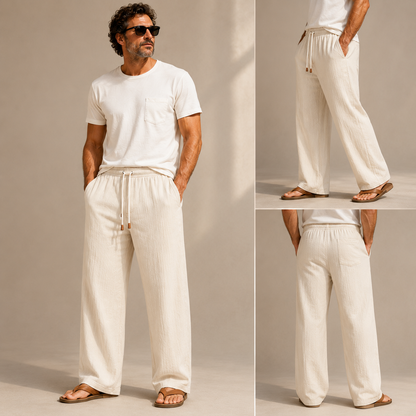 🔥 BESTSELLER | 6PCS $24.63 | Men’s Wide-Leg Drawstring Pants