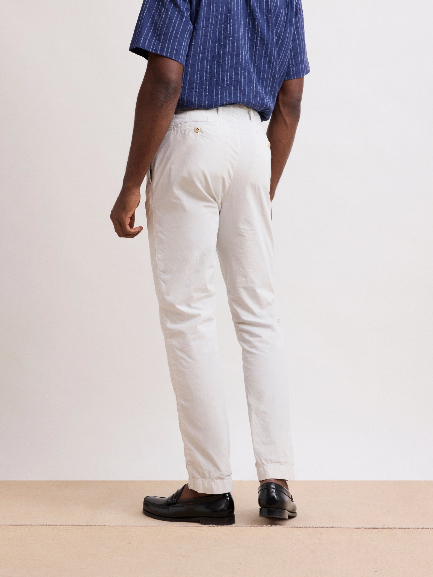 Men's Cement Casual Style Straight-Fit Pants