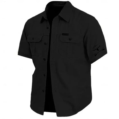 🔥 BEST SELLER | 9-Pack $25.99 | Men's work shirt short sleeve