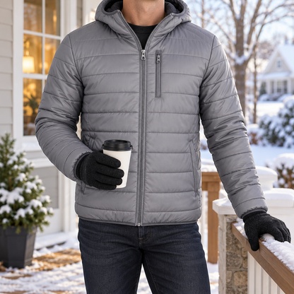 🔥 BESTSELLER | 6PCS $24.95 | Men's Hooded Puffer Jacket