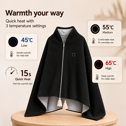 🔥Xmas Mega Sale - Portable Heated Blanket Shawl