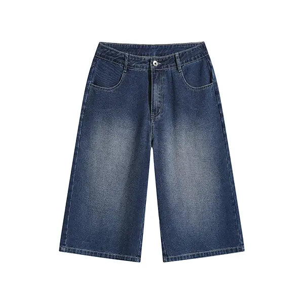 🔥 BEST SELLER | 8PCS $24.99 | Men’s Retro Distressed Denim Shorts with Pockets