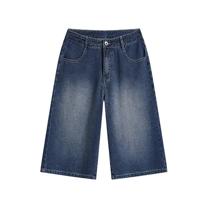🔥 BEST SELLER | 8PCS $24.99 | Men’s Retro Distressed Denim Shorts with Pockets