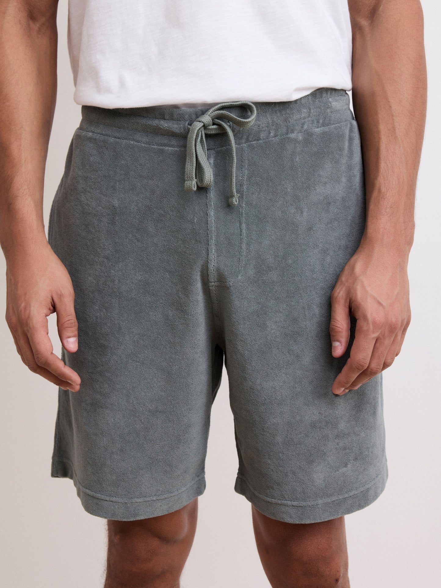 Casual Style Men's Olive Green Shorts