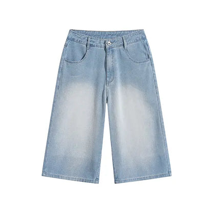 🔥 BEST SELLER | 8PCS $24.99 | Men’s Retro Distressed Denim Shorts with Pockets