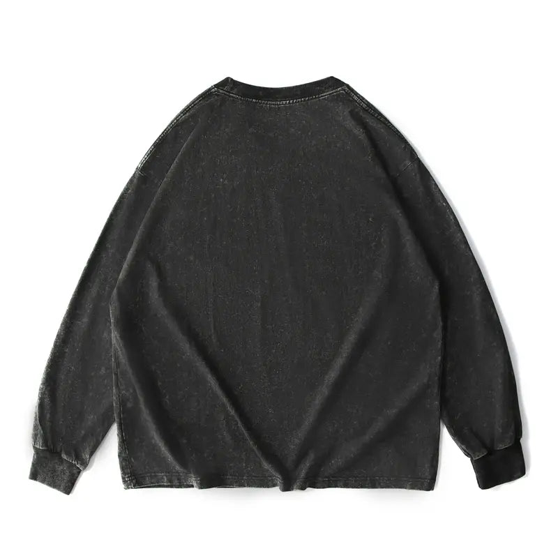 Oversized dropped shoulder fit