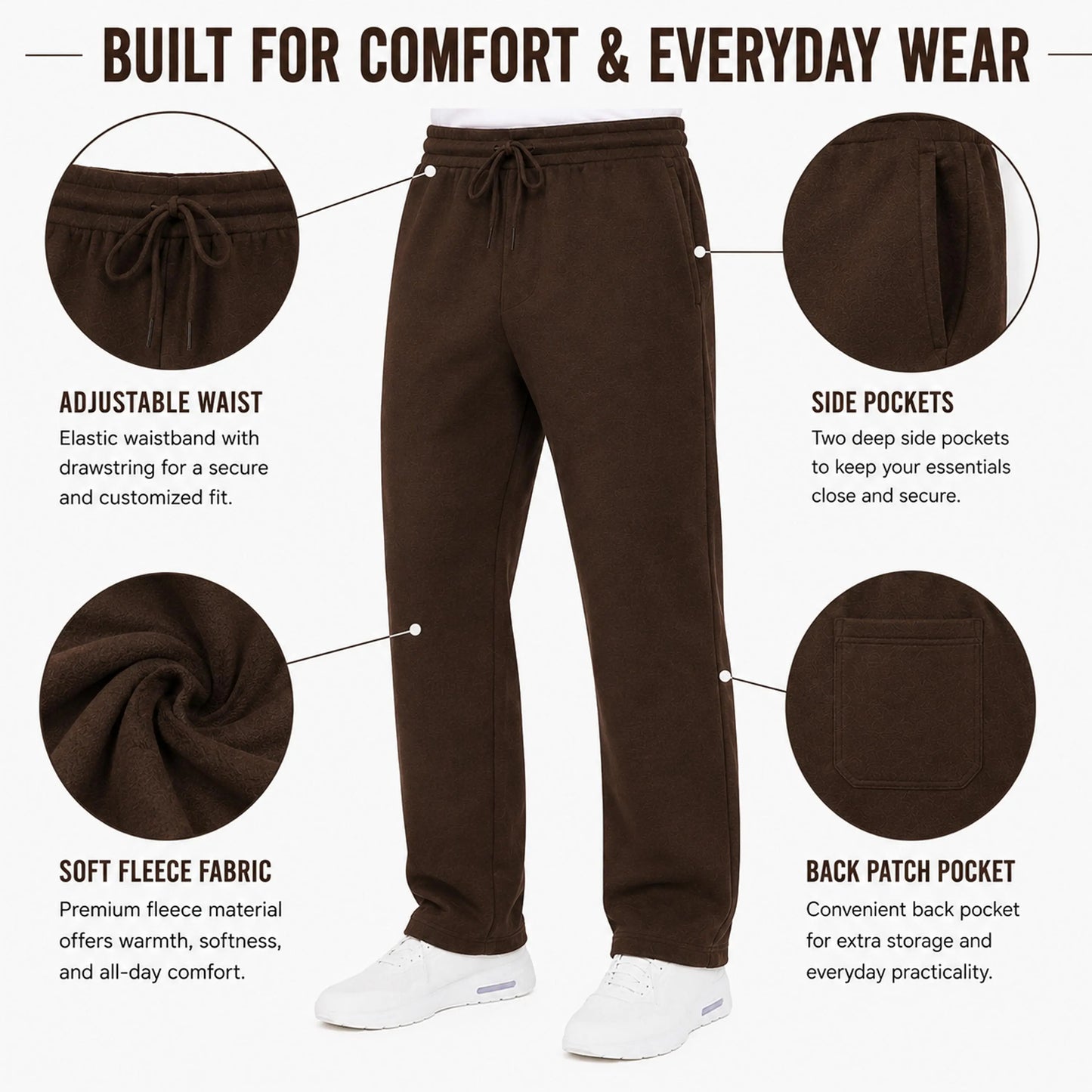 🔥 BESTSELLER | 3PCS $19.99 | Men’s Heavyweight Sweatpants