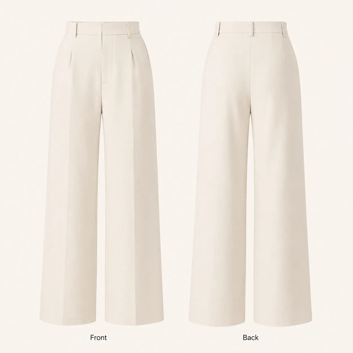 🔥 BESTSELLER | 6PCS $24.63 | Women's High-Waisted Wide Leg Trousers