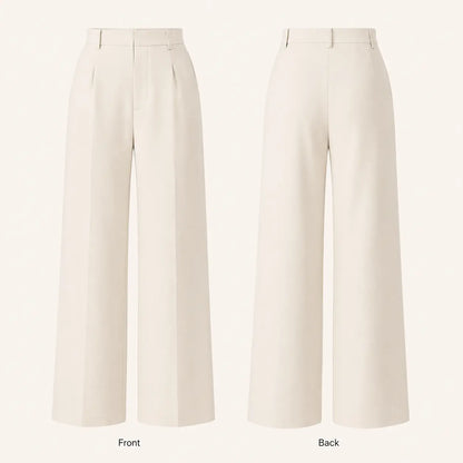 🔥 BESTSELLER | 6PCS $24.63 | Women's High-Waisted Wide Leg Trousers