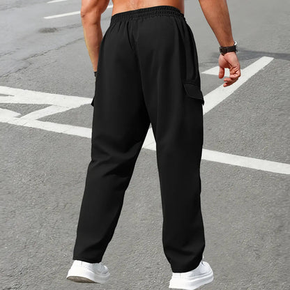 Men’s Cargo Jogger Pants - Rear View