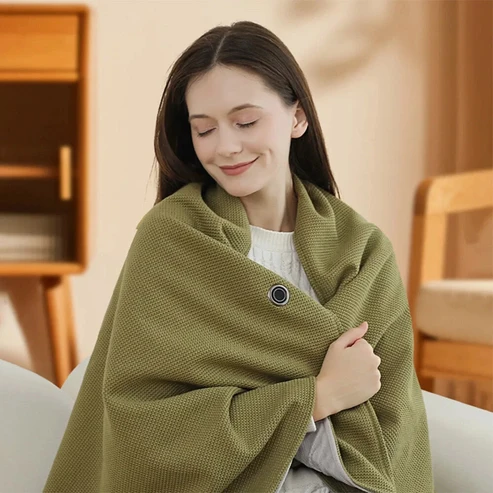 🔥Xmas Mega Sale - Portable Heated Blanket Shawl