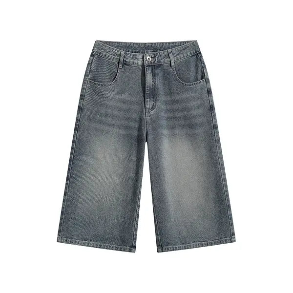 🔥 BEST SELLER | 8PCS $24.99 | Men’s Retro Distressed Denim Shorts with Pockets