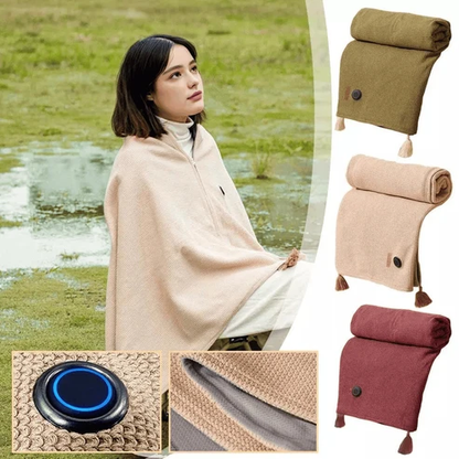 🔥Xmas Mega Sale - Portable Heated Blanket Shawl