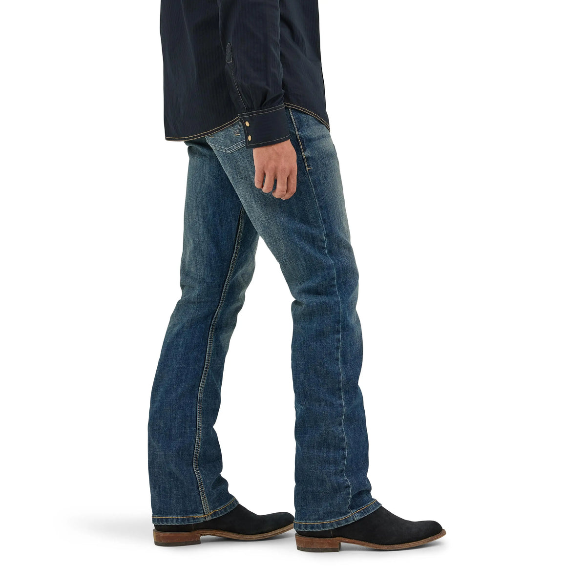 🔥 BESTSELLER | 6PCS $25.99 | Men's Retro® Slim Fit Bootcut Jeans- Layton Classic Denim