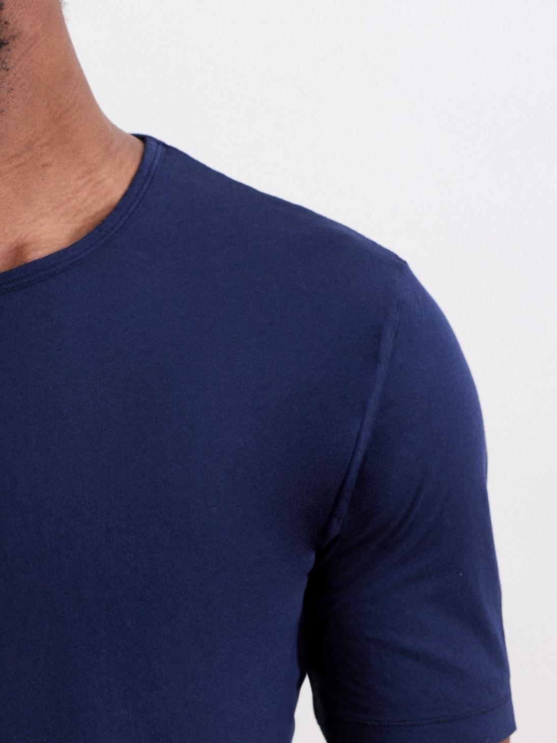Comfortable Casual Breathable Soft Navy T-Shirt