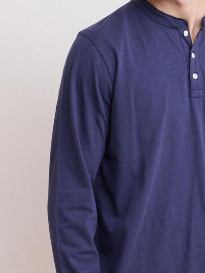 Comfortable Casual Breathable Soft Deep Blue T-Shirt