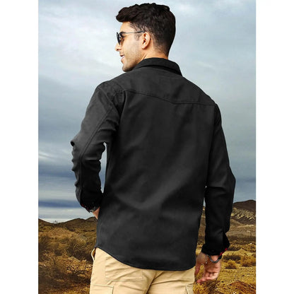 🔥 BESTSELLER | 6PCS $25.99 | Men's Flannel-Lined Western Shacket