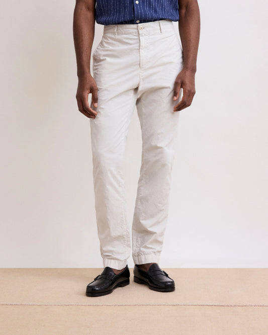 Men's Cement Casual Style Straight-Fit Pants