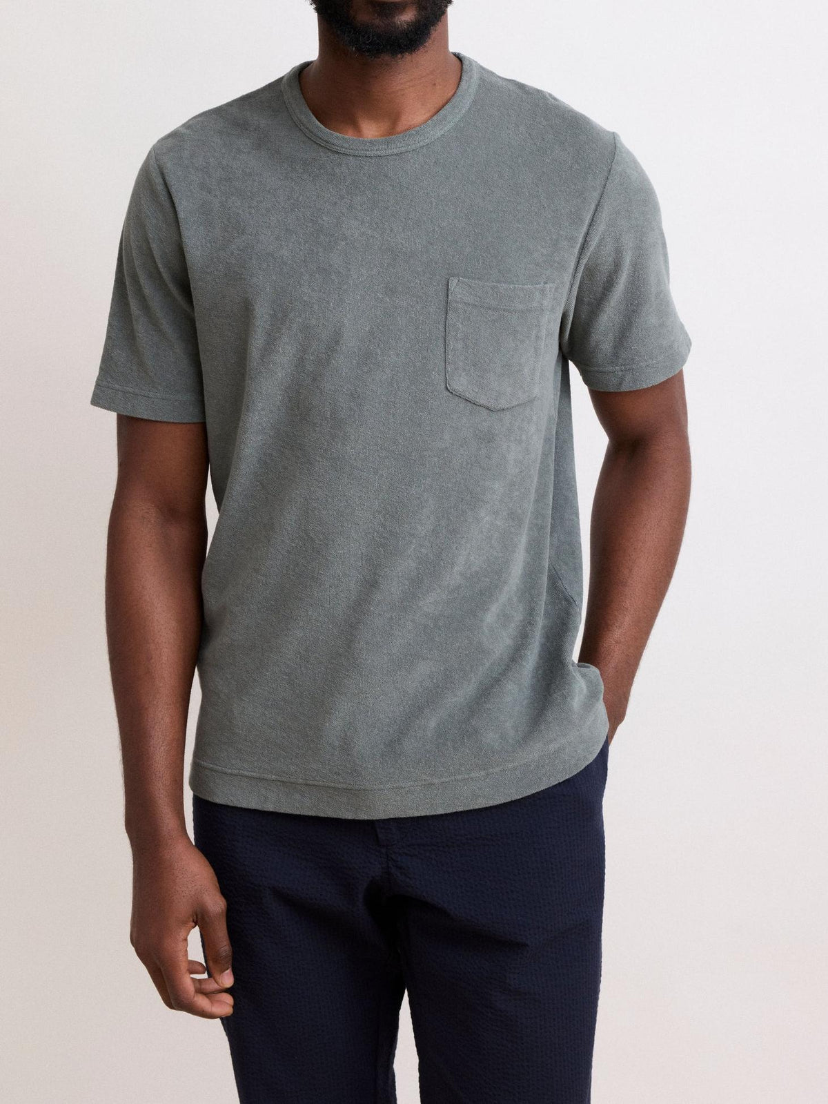 Comfortable Casual Breathable Daily Olive Green T-Shirt